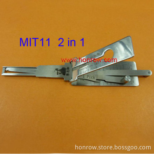 Original Lishi MIT11 Mazda,Suzuki,Mitsubishi decoder and lock pick combination tool with best quality